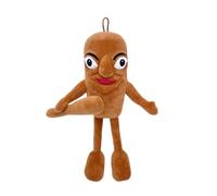 Générique Tung Tung Tung Sahur - Giocattolo in peluche con statuette di bambola Tung Sahur italiane Brainrot Internet Meme Set di giocattoli di peluche italiani Brainrot (Tung Sahur)
