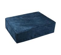 Générique Turntable Dust Cover - Plush 43 x 33 x 13 cm | Record Player Protector Sleeve | Soft Audio Equipment Cover for Home, Studio, DJ, Kids, Men, Women, and Musical Instruments, blu, Se référer au