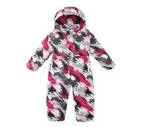 Générique Tuta da Sci Bambino Smontabile con Cappuccio per Ragazzi e Ragazze Inverno Neve Tuta In Pile Windproof