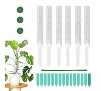 Générique Tutor in Schiuma per Supporto di Monstera - 6 Supporti impilabili - Tutor in Schiuma per Vaso - per arrampicate Interni Esterni, casa, Giardino, Vaso di Fiori