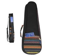 Générique Ukulele Carry Bag, Concert Padded Ukulele Case, Ethnic Woven Pattern Backpack, Long Lasting and Lightweight, Ideal for Party, Daily Use, Concerti and Travel