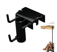 Générique Umbrella Holder - Regolabile universale rustproof Heavy Duty, Brolly Holder | Outdoor Umbrella Chair Morsetto Umbrellas Stand for Balcony Beach Yard Lawn Camping Hiking Fishing