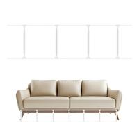 Générique Under Bed Blocker for Pets, Under Bed Blockers, Clear Adjustable Barrier Board for Home Sofa Corner Doorway Chair Living Room Bedroom