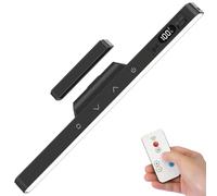 Générique Under Cabinet Lighting, 11.4 Inch Dimmable LED Lamp, 5 Color Temperature Light with Remote Control, Portatile 2500 mAh Ricaricabile Light, Desk, Home, Closet, Bedside, Bedroom, Bathroom