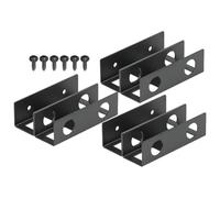 Générique Under Desk Storage Shelf | Metal Laptop Storage,Sotto supporto con pad in silicone anti-graffio, per studio e casa