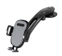 Générique Universal Car Phone Mount, Suction Type Downward Bending Holder with 360° Rotation for Windshield & Dashboard. Forte suction Cup, One Button Release Clamp Compatibile con tutti gli