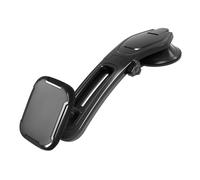 Générique Universale Car Phone Mount with Suction Cup, 360 gradi Rotazione, One-Button Release Morsetto Downward Bending Design for Windshield and Dashboard Holder