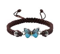 Générique Uomini Pietre Gioielli Ciondoli Gioielli con corde regolabili per le donne Bracciali carino Braccialetti naturali Nonna Uomo Anelli, Taglia unica, Filo rope, Nessuna pietra preziosa