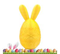 Générique Uova di Pasqua a a Forma di Coniglio, Uova di Pasqua Stampate 3D - Coniglio Cesto di Pasqua,Ornamento della novità di Spring Desk per Le età, Amici, Famiglia