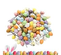 Générique Uova di Pasqua per 100 pezzi centro tavolo uova maculate, decorazioni con , decorazione per feste, ufficio, casa, vaso corona ghirlanda