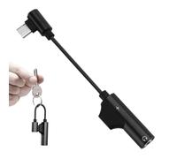 Générique USB_C Auricolare E Adattatore Di Ricarica 2 in 1 Connettore Convertitore Audio Type-C sulla Presa 3,5 Mm | con Una Presa Di Ricarica per Telefoni, Qualità Del Suono Ad Alta Risoluzione