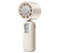 Générique USB ricaricabile Handheld Fan For Travel Outdoor Beach Tent Desk Garden Gym School | Portatile Fan Quiet Foldable Cooling |Portatile Fan Ricaricabile,Foldable Handy Cooling Device |