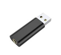 Générique USB Sound Card - External Sound Card | Adattatore USB Headset | 3,5 mm External Sound Card for Laptop Plug N Play | Universal USB Headset Adapter | Driver frree USB Audio for Game, & Headset