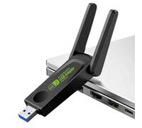 Générique USB WiFi Dongle - Wi-FI Adapter for PC, High Gain Wireless A?Apter Fòr | Wìreless Network Adâpter | 1300Mbps Band Wi? UŠB WìFi? | Dòuble Bànd Wirëless Nètwork Card Compute
