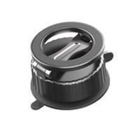 Générique Vacuum Magnetic Phone Stand, 360° Rotating Foldable Car Mount, Stabile Bracket Most Smartphones, Vehicle Interior Accessory 5,12 x 2,56 pollici for Dashboard, Desk