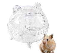 Générique Vasca da bagno del criceto - completamente trasparente | Camster-sandbad-box di perdita | Nascondiglio criceto per topi da corsa e altri di piccoli animali, small, riferimento