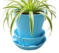 Générique Vasi da 10 cm per piccoli arredi per irrigazione automatica 10 cm | vasi da fiori esterni | per interni casa patio balcone terrazza porta d'ingresso giardino paesaggio piantagione alberi