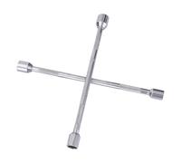 Générique Vehicle Tire Wrench, 4 Way Lug Wrench, Professional Lug Wrench, Heavy Duty Lug Wrench, Car Wheel Wrench, Lug Nut Socket Wrench, Tire Repair Tool, Car Tire Wrench, Vehicle Lug Wrench for Car