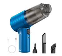 Générique Vehicle Vacuum Cleaner, Portable Car Cleaner, Cordless Handheld Cleaner, Multifunctional Hand Vacuum, Car Vacuum Cleaner, Batteria Powered Hand Vacuum, Small Space Vacuum for Small Places