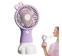 Générique Ventilatore a mano - Soffiatore manuale a 3 velocità - Ventilatore regolabile pieghevole e leggero - per donne e uomini interni esterni, trucco, campeggio, concerto, escursionismo, spiaggia