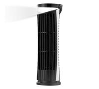 Générique Ventilatore a torre per camera da - Soffiatore silenzioso ricaricabile USB - Ventilatore portatile senza pale per interni ufficio, garage, camera da, cucina e viaggio