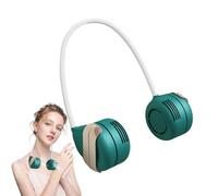 Générique Ventilatore da collo ricaricabile, 3 velocità, regolabile, raffreddamento rapido, senza pale, ventilatore personale per il caldo, per esterni, campeggio, sport, escursionismo, viaggio