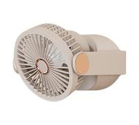 Générique Ventilatore da scrivania con luce - Ventilatore da ufficio per la casa - Tavolo Blower Hangable più fresco per tutta la stanza, rotazione di 180 gradi per la casa