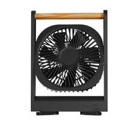 Générique Ventilatore da scrivania, ventilatore in piedi - Ventilatore personale ricaricabile con maniglia, per cabina bassa con potente flusso d'aria per il dormitorio della camera da