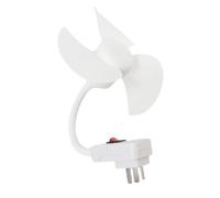 Générique Ventilatore di rete con adattatore,Gadget di raffreddamento con adattatore presa | Ventilatore elettrico a | per cucina, soggiorno, bagno, appartamento, ufficio, casa