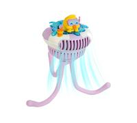 Générique Ventilatore per passeggino con clip per bambino - Ventilatore a batteria per passeggino a 3 velocità, accessori rinfrescanti con lunga durata per seggiolino auto e poltrona