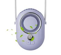 Générique Ventilatore personale, fan del collo,Ventilatore da viaggio con 3 velocità | Ventilatore silenzioso per gli sport da campeggio a casa all'aperto