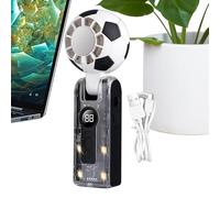 Générique Ventilatore portatile | Forma di calcio - Ventilatore a mano compatto,Per spettatori, escursionisti, dilettanti, , concerti, picnice, backpacking,