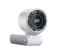 Générique Ventilatore portatile | Ventilatore portatile da scrivania | Mini soffiatore di raffreddamento a ghiaccio ad alta velocità, Gadget di flusso d'aria pieghevole e regolato potente a velocità