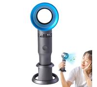 Générique Ventilatore portatile - Ventilatore portatile ricaricabile USB, ventaglio a mano per viaggi personali | per uomini donne interni esterni viaggi spiaggia casa