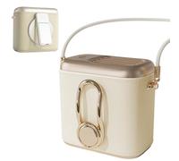 Générique Ventilatore tascabile portatile, ventilatore da tavolo portatile a mano di piccole dimensioni, gadget rinfrescanti alimentati a batteria con borsa e , da viaggio per adulti
