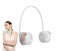 Générique Ventola da collo rinfrescante, 3 velocità, regolabile, raffreddamento rapido, senza pale, ventilatore compatto per il caldo, per interni esterni, campeggio, escursionismo, viaggio casa