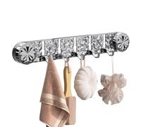 Générique Ventose Per Doccia Con 5 Ganci,Portasciugamani da Bagno | Appendini Asciugamani Riutilizzabili Per Bagno Dormitorio Lavanderia Armadio Casa