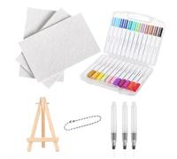 Générique Vernice 3D Gonfiante, Portatile, - Durevole High-Performance Set 12 Colori Con, Pennelli Acqua E, Cavalletto Attività Creative In Famiglia | Multipurpose Outdoor Indoor Utility