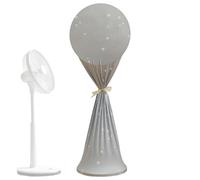 Générique Vertical Fan Protector Cover Air Conditioner Dust Shield Weatherproof Material Heavy Duty Guard | practical safeguarding accessory for home indoor outdoor bedroom living bathr