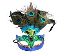 Générique Viso Tessuti Set Caveman MardiMasquerade Paillettes Caveman Martedì Tipo 2 Bambino (Blue, One Size)