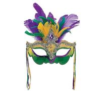 Générique Viso Tessuti Set Caveman MardiMasquerade Paillettes Caveman Martedì Tipo 2 Bambino, viola., Taglia Unica