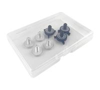 Générique Viti per visiera per casco da moto, viti per cappello da motocross in alluminio, facile da installare con custodia protettiva, di ricambio per caschi da moto