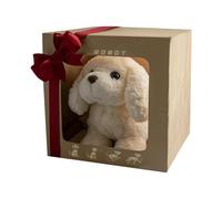 Générique Walking Dog Toy, Barking Tail-Wagging Puppy, giocattolo interattivo per bambini, simulazione Pet Doll for Indoor Play and Gift, 6,69 x 5,91 x 3,94 pollici, multicolore