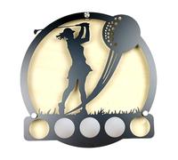 Générique Wall Mounted Golf Ball Display Rack, Adorabile compatto Round No