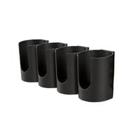 Générique Wall Mounted Spray Holder, 4 Slot Rack, Aerosol Storage Organizer | Home accessory, shed storage, shop organizer, farmhouse setup solution for reliable decoration and utility projects