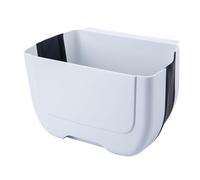 Générique Wall Trash Can, Wall-Mounted Folding Garbage Bin, Space-Saving Food Waste Container, Over-the-Door Design for Kitchen, Bathroom, Bedroom, Compact and Convenient Disposal