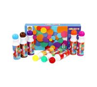 Générique Washable Dot Markers Kit - Dot Paint Coloring Pens, Erasable Art Tools, Creative Supplies, Drawing Activity Set | Kids Marker Set for Coloring Learning Craft Projects Classroom Home Use