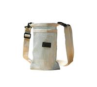 Générique Water Carrier Bag, Water Bottle Holder, 4.53 pollici, Lightweight Adjustable Fashionable Stylish Case for Hiking, Travel, Camping, Running, Walking, Portatile Pouch, grigio, Se référer au