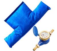 Générique Water Meter Insulation Cover - Freeze Protection Water Meter Covers Double Sided Heat Preservation Bag - 3 Way Sprinkler Valve Cover for Outside - Weatherproof Well Pump Covers