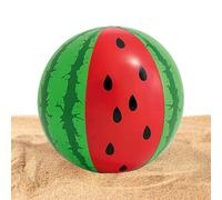 Générique Watermelon Inflatable Pool Ball 29,52in | PVC Large Beach Float Toy | Fruit Design Water Ball for Kids & Adults | Pool, Lake, Water Park, Backyard, Picnic & Party Fun